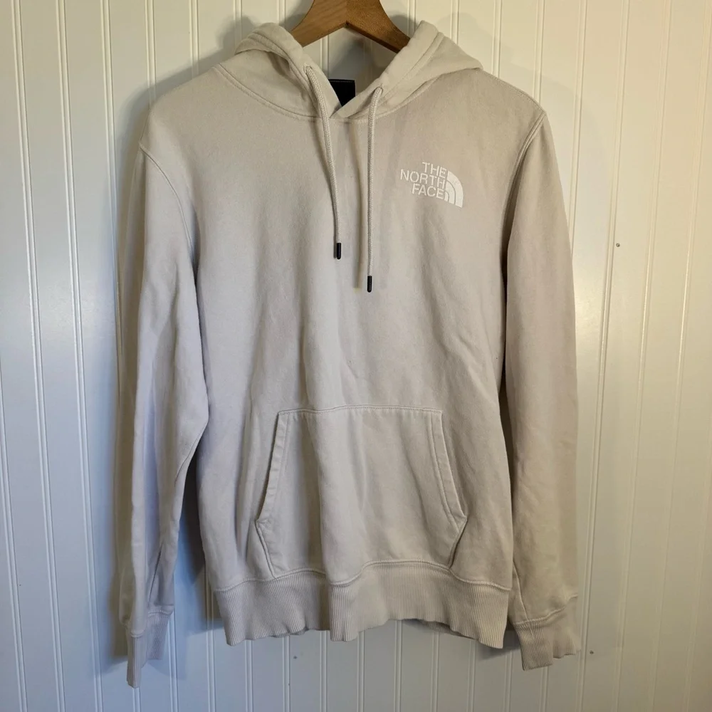 The North Face Men's Never Stop Exploring Cream Hoodie Size Small - Picture 2 of 13